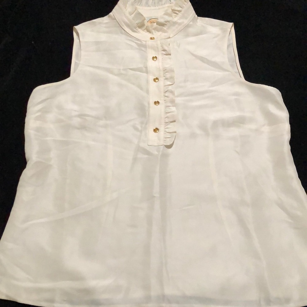Talbots 12P, Ivory silk blouse